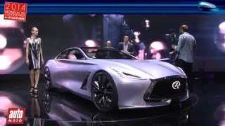 Infiniti Q80 Inspiration  En direct du Mondial de lAuto avec automotocom [upl. by Leugimsiul]