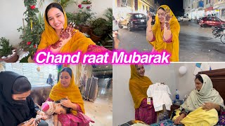 Chand raat Mubarak  baby ka eid dress  Sitara Yaseen vlog [upl. by Nicko290]