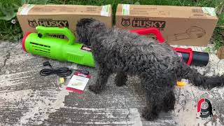 Prueba rápida a las Nuevas Cañones Nebulizadoras Husky 107 y 113 [upl. by Jodee294]