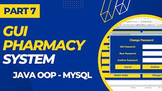 GUI for Pharmacy Management System using Java Part 1 [upl. by Kozloski]