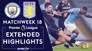 Manchester City v Aston Villa  PREMIER LEAGUE HIGHLIGHTS  1202021  NBC Sports [upl. by Brost]