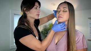 ASMR Cranial Nerve Exam amp Ear Checkup  ‘Unintentional’ Exam  TMJ Diagnosis and Treatment [upl. by Anevad]