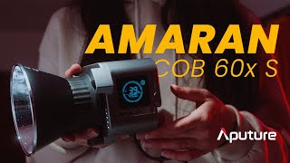 amaran COB 60x S  UNBOXING [upl. by Odnam]