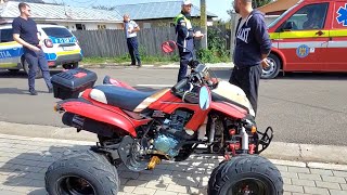 Accident Noul ATV Răsturnat cu victimă la urgență [upl. by Samul]