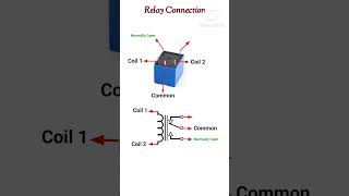 Relay connection  shorts relay electroniccomponents rahulkielectronic [upl. by Milton]