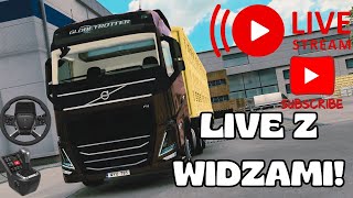 ETS2 Gramy na kierownicy od hori scs Mega frajda [upl. by Notsnhoj62]