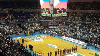 Gilas vs Indonesia national anthem [upl. by Kaitlin]