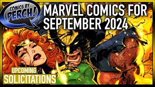 Marvel solicitations for September 2024 [upl. by Eedebez401]