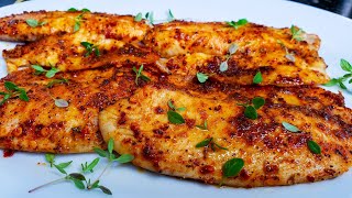 Just 3 Ingredients Tasty Oven Baked Tilapia Fillets in 10 minutes I Easy and Quick Recipe [upl. by Tama]