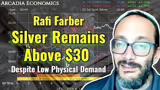 Rafi Farber Silver Remains Above 30 Despite Low Physical Demand [upl. by Aikemehs717]