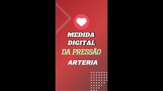 Medida de pressão arterial no aparelho digital [upl. by Adeys651]