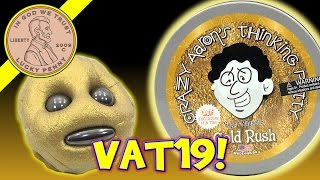 VAT19 Exclusive 1LB Super Magnetic Gold Rush Crazy Aarons Golden Putty [upl. by Aiva]