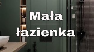 ARANŻACJA MAŁEJ NOWOCZESNEJ ŁAZIENKI INSPIRACJE I POMYSŁY  SMALL BATHROOM IDEAS [upl. by Cullin]