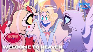 Welcome to Heaven Full Song  Hazbin Hotel  Prime Video [upl. by Vyky315]