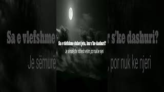 Flori Mumajesi  2 Pika Dashuri Lyrics Video muzikeshqip florimumajesi music lyrics song [upl. by Aldus345]