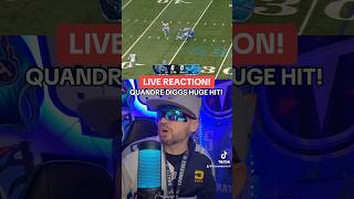 QUANDRE DIGGS HUGE HIT On LIONS Jahmyr Gibbs  TITAN ANDERSON REACTION shorts Titans Lions NFL [upl. by Marco]