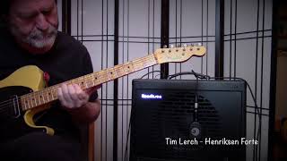 Tim Lerch  Henriksen Forte Telecaster Demo [upl. by Nonad]