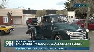 Encuentro nacional de clásicos de Chevrolet riogallegos santacruz [upl. by Guthry]