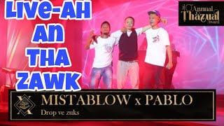 Pablo x Mista Blow  Drop Ve Zuks  Thazual Awards  RamBoss React [upl. by Cullan605]