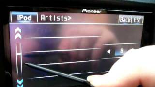 AVH4100DVD Ipod Review [upl. by Prosser370]