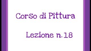 Corso di PitturaLez n18 Gli occhi impostazione Arte per Te [upl. by Eixel]