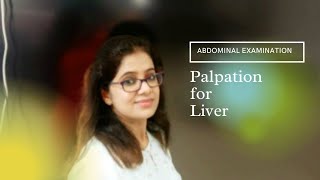 Palpation for Liver [upl. by Lebasiairam]