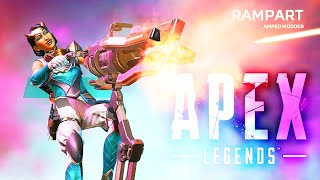 Apex Legends  RAMPART Gameplay Win No commentary [upl. by Ttik]