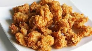 झटपट घर पर KFC style चिकन पॉपकॉर्न बनाएंCrispy Chicken Popcorn Ramadan special [upl. by Hniv]