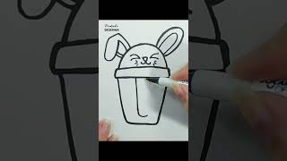 COELHO FOFO 💜 Como desenhar ANIMAIS FÁCIL DESENHOS KAWAII 💜 desenhoskawaii [upl. by Nathalie35]