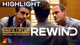 Stabler and Munch Roast Abuser During Interrogation  Law amp Order SVU  NBC [upl. by Eurydice]