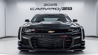 2025 Chevy Camaro Z28 Unveiled The Ultimate Muscle Car Review  Design  Interior [upl. by Allesig]