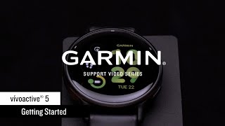 Garmin Support  vívoactive 5  Getting Started [upl. by Amsaj]