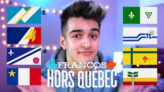 FRANCOS HORS QUÉBEC Le français existe ailleurs au Canada 🍁 [upl. by Airdnek]