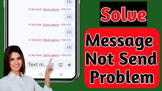 How To Solve Message Not Sent Problem In Android Latest Update 2024 [upl. by Adaline]