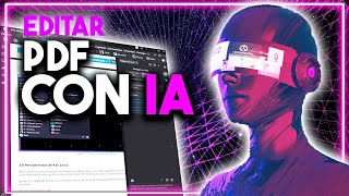 Editar pdf con IA 2024 alternativa adobe acrobat [upl. by Rhianon]