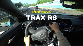 2025 Chevrolet TRAX RS POV drive [upl. by Norahs]