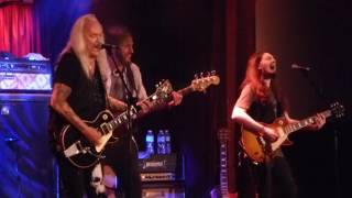 BLACKFOOT Left Turn On a Red Light LIVE BB Kings Nov 15 2016 [upl. by Odnaloy]