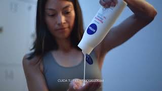 NIVEA  Laura Galván  Nivea es para tu Piel nivea [upl. by Kifar]