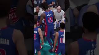 Pistons vs Hornets [upl. by Eedolem209]