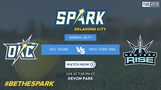 OKC Spark vs New York Rise  772024 [upl. by Meares]