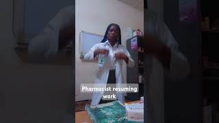 When your pharmacist resumes work [upl. by Donatelli573]