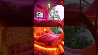 Which bedroom would you visit in a dream 🛌🌧️ aesthetic aurorarelaxing vibes asmr viral [upl. by Slyke]