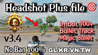 Headshot AimeBot file data 34 No Ban 🔥☠️ [upl. by Elston]