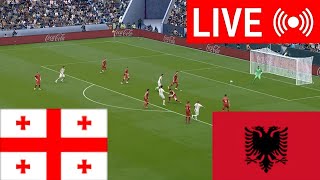 Gjeorgjia kundër Shqipërisë LIVE  UEFA Nations PES 21 Video Simulation And Live Score [upl. by Ian485]