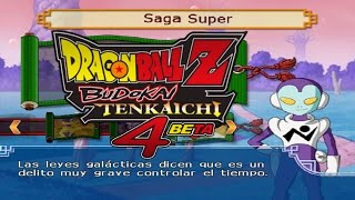 Modo Historia Menú DBS  DBZ Budokai Tenkaichi 4 MOD [upl. by Amadeus]