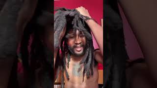 Freeform Locs of B Skelly dreadlocks locstyles dreads freeformlocs [upl. by Repooc]