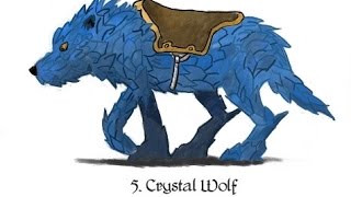 Tibia  Montaria Crystal Wolf [upl. by Htebsil]