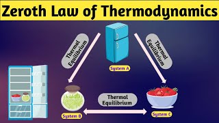 Zeroth Law of Thermodynamics class 11  Zeroth Law of Thermodynamics Bsc 2nd Year [upl. by Nitz735]