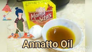 COMPILATION FOOD VIDEO How to cook Homemade Annatto Oil  Annatto Oil [upl. by Lander]