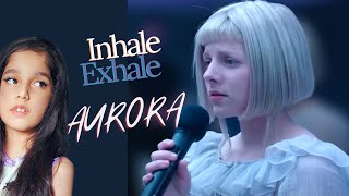 AURORA  Exhale Inhale Live  Vevo Studio Performance  REACTION [upl. by Falcone503]